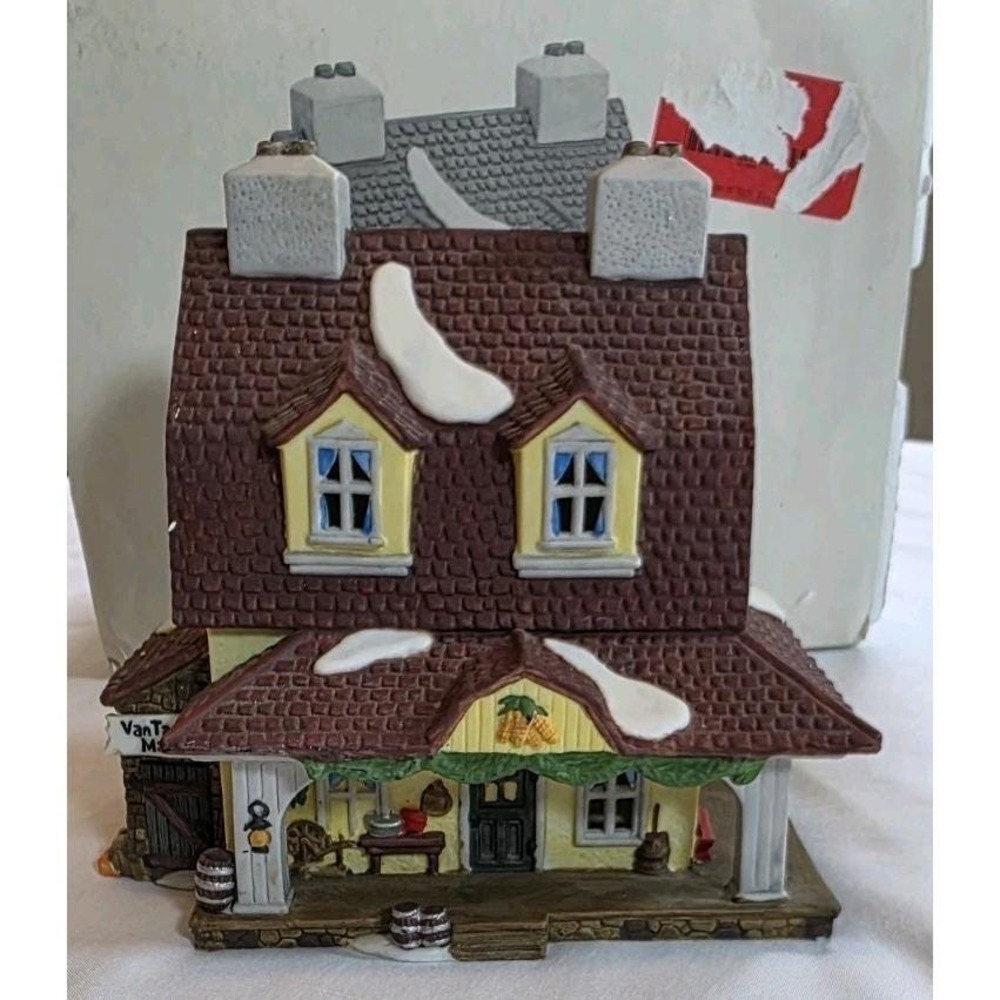 Department 56 Heritage Village New England 1990 Sleepy Hollow Van‎ Tassel Manor